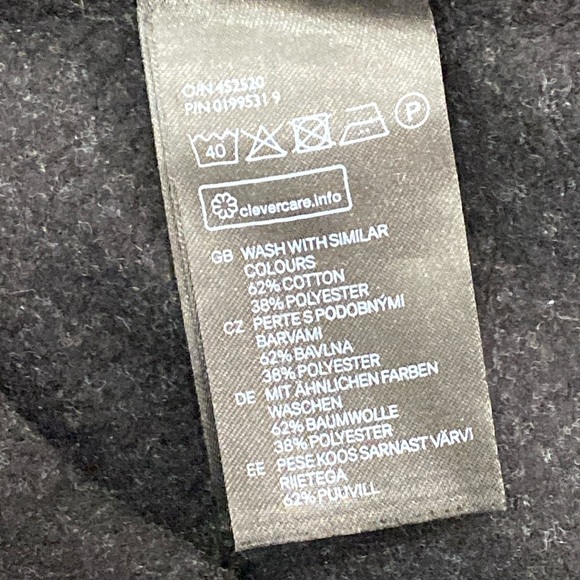 H&M Divided Crewneck - Small - Charcoal Gray - Picture 4 of 5